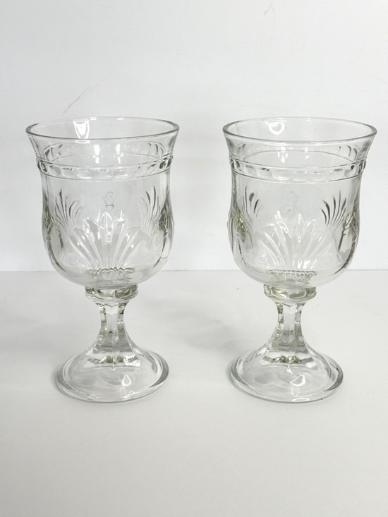 Other - Toscany Alexandria Set of 2 ~ Clear Cut Crystal 7" Water Goblets